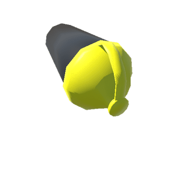 Shaker, yellow cap